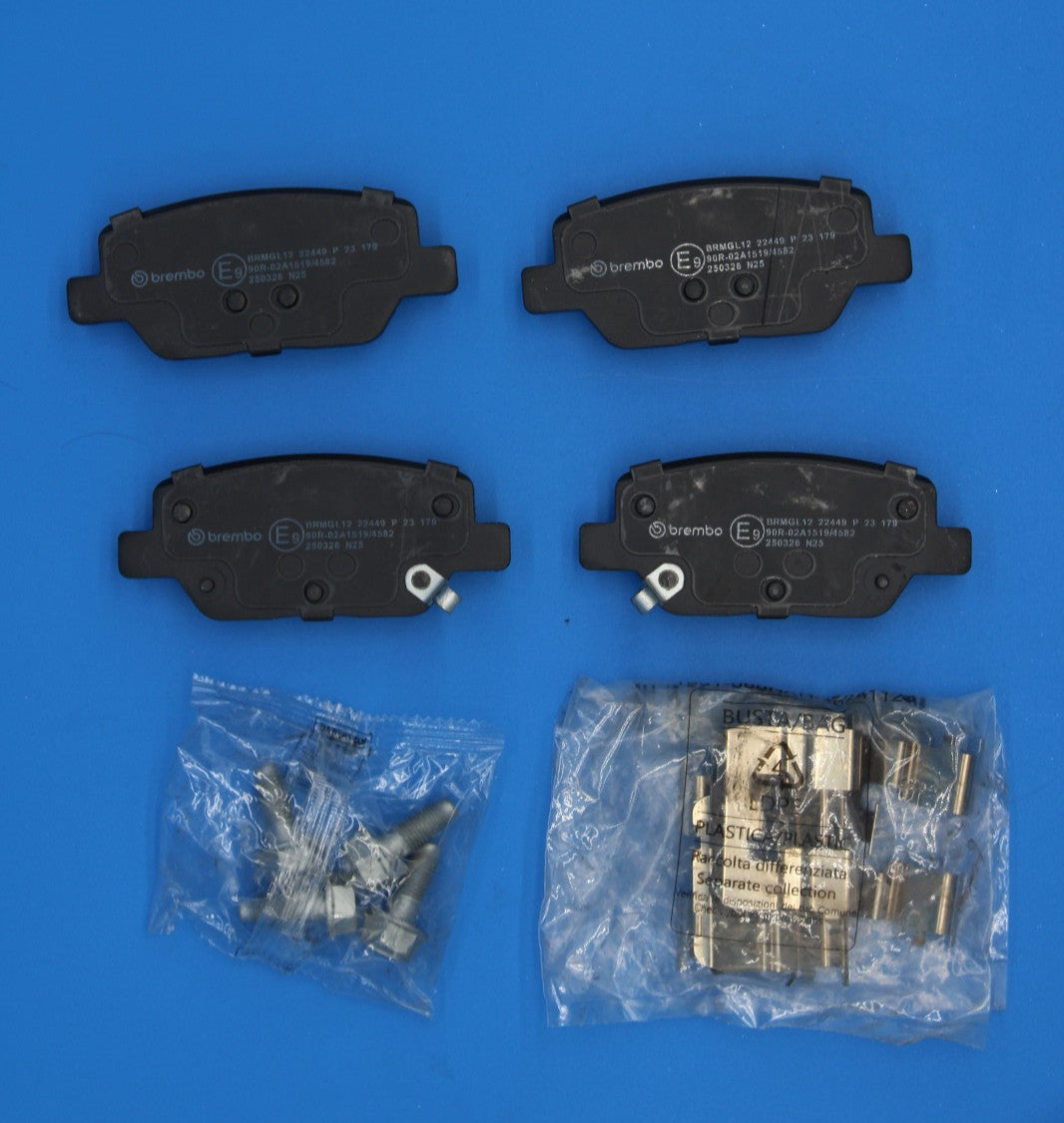 BREMBO PRIME LINE BREMSBELÄGE HINTERACHSE PASSEND FÜR FIAT TIPO | P 23 179