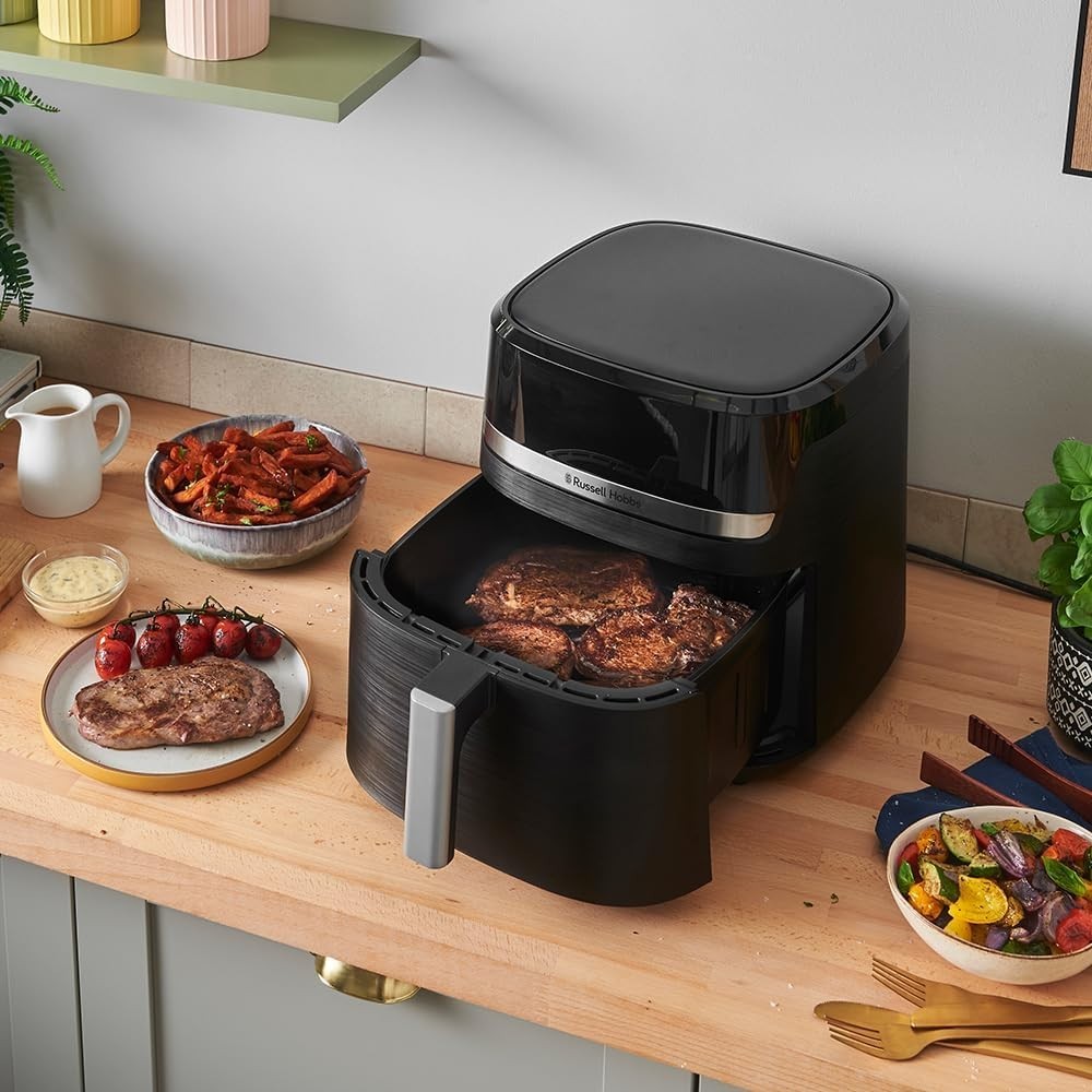 RUSSELL HOBBS Heißluftfritteuse XXL 8,3L Rapid Airfryer Satisfry Aufbereitet