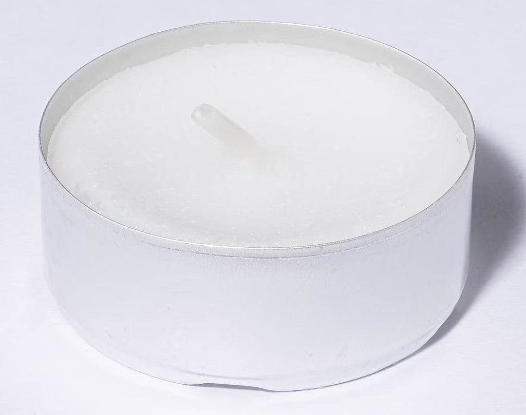 Teelichter, Paraffin, Ø 3.75 x 2 cm, Brenndauer 6 Stunden 3-150Stk