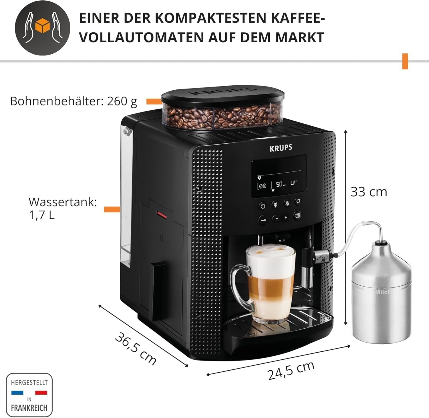 Krups Essential Kaffeevollautomat EA816031
