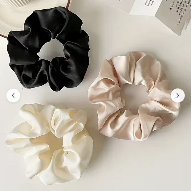 Haargummis 5-teiliges Set Koreanischer Stil Satin Groß, 2025 Neu Hochwertig