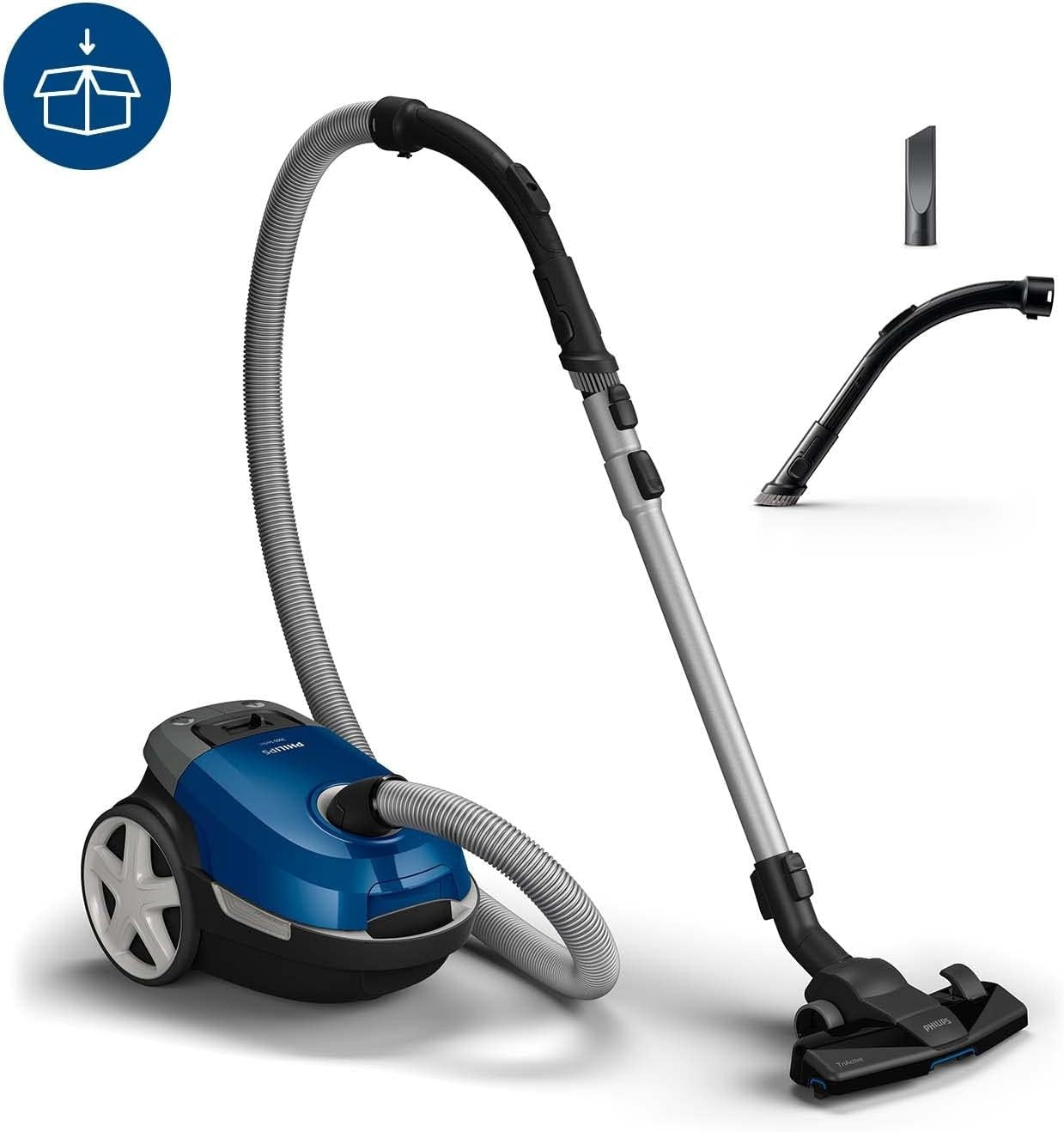 PHILIPS XD3110/09 Serie 3000 mit Beutel (nicht enthalten), Staubsauger 900W