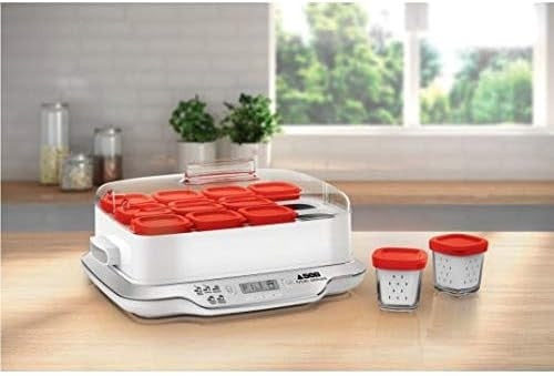 Seb Multi Délices YG661500 Express Joghurtbereiter 12 Gläser 140 ml #Y93-1323