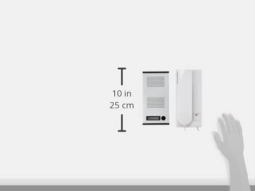 SCS Sentinel - PAF0001-2-Draht Audio Türsprechanlage für Gebäude - 1 Kombination