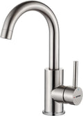 Stehende Küchenarmatur Grifema G1002A silber,  inkl. G 3/8" Anschlussschläuche