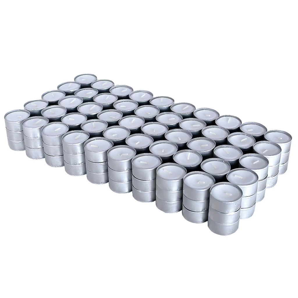 Teelichter, Paraffin, Ø 3.75 x 2 cm, Brenndauer 6 Stunden 3-150Stk