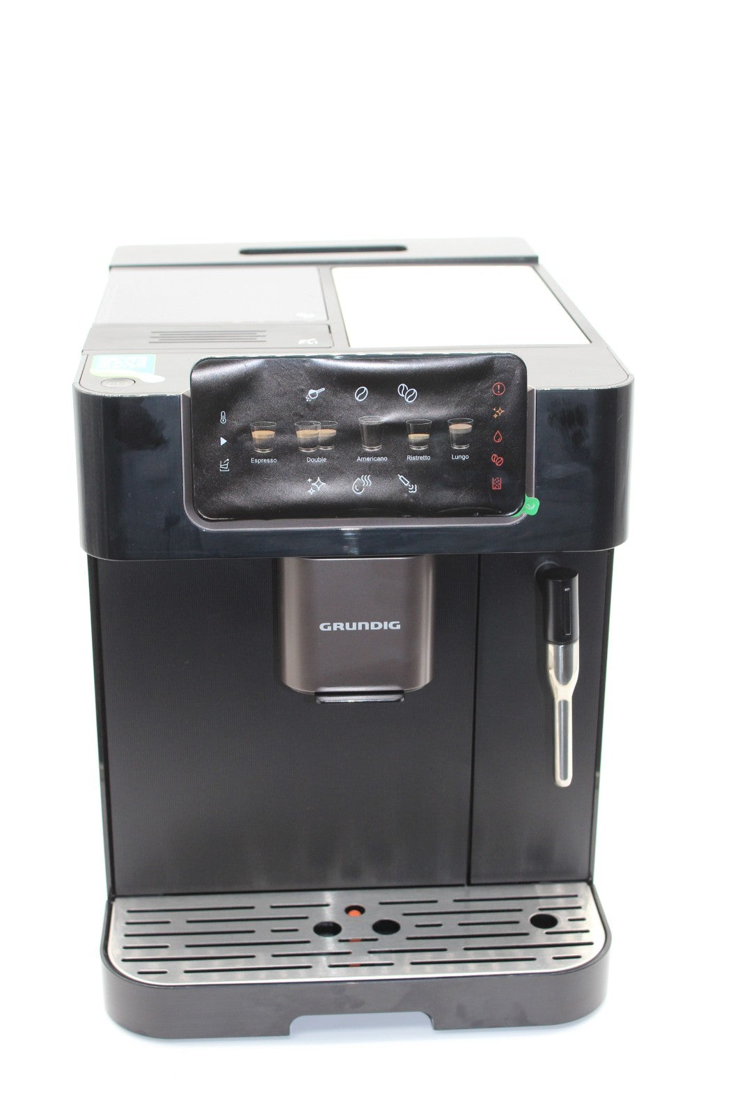 Grundig Kaffeevollautomat KVA 6230 19 Bar Schwarz 2L Edelstahl Touch