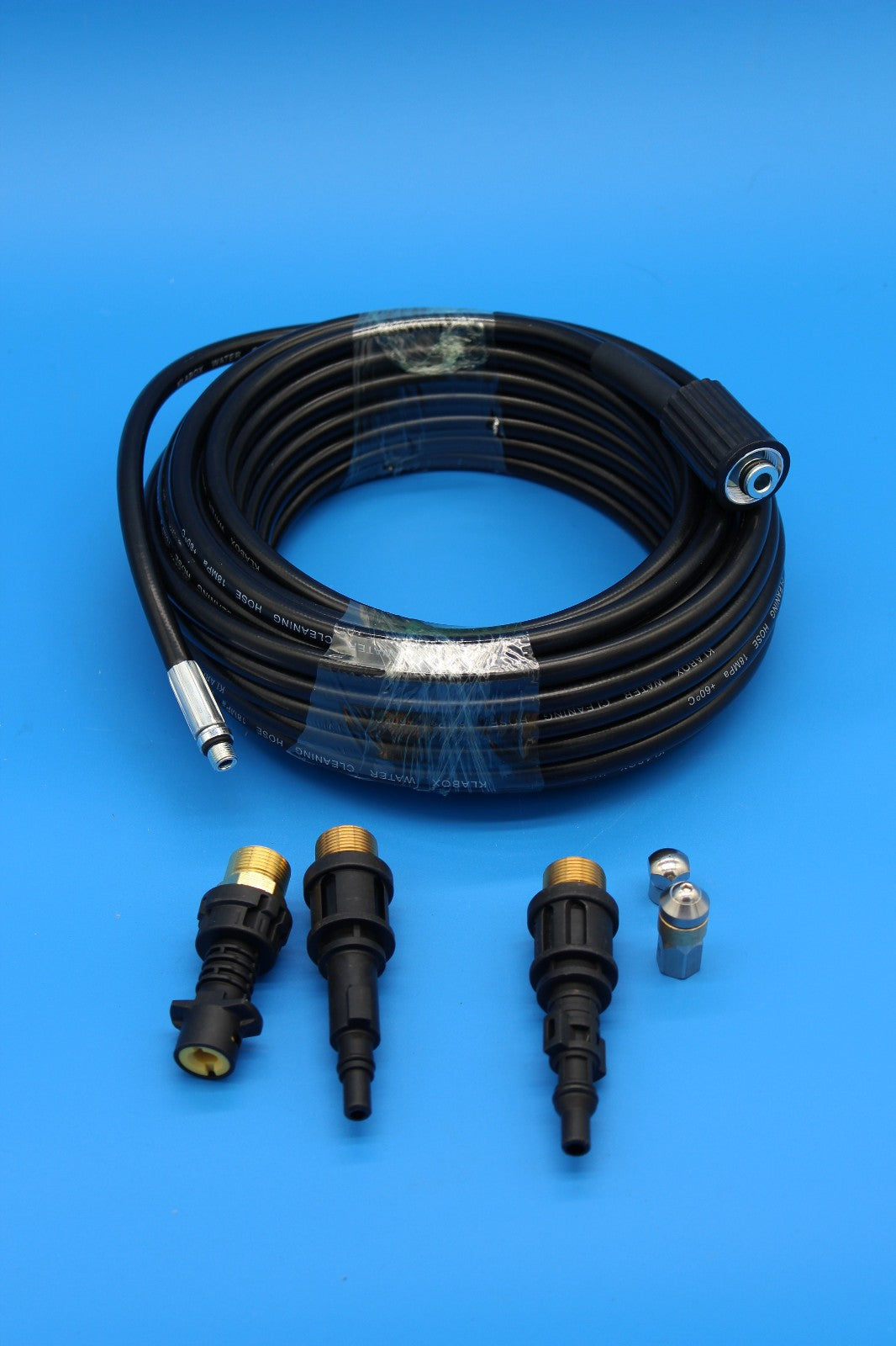 15M Rohrreinigungsschlauch für Kärcher K2 K3 K4 K5 K6 K7 HD HDS, 180Bar Rohrrein