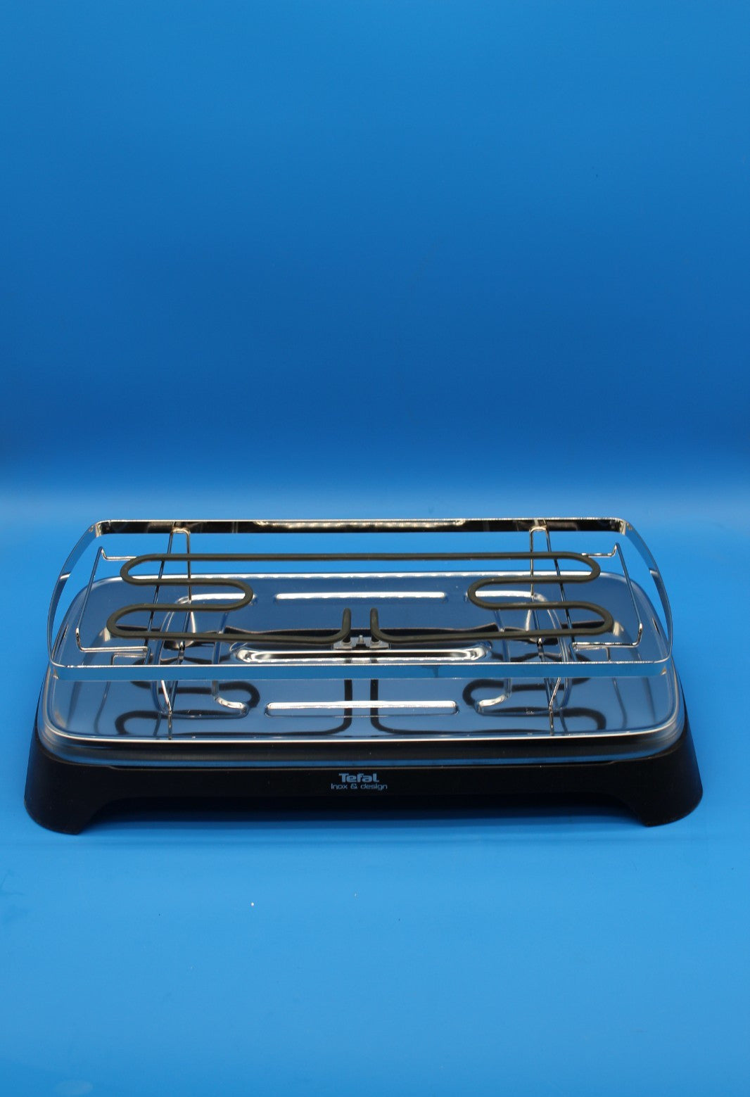 Tefal RE 4588 RACLETTE GRILL INOX & DESIGN Schwarz-Edelstahl