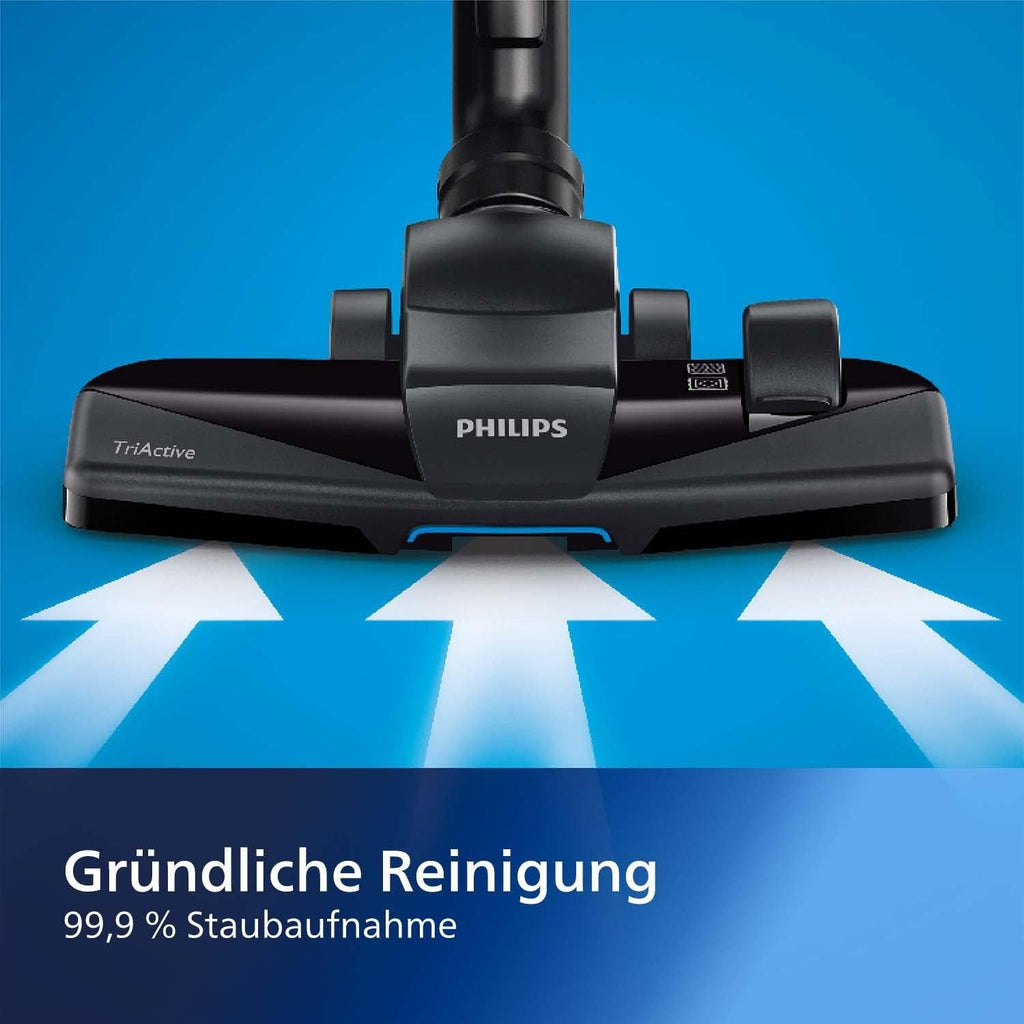 PHILIPS XD3110/09 Serie 3000 mit Beutel (nicht enthalten), Staubsauger 900W